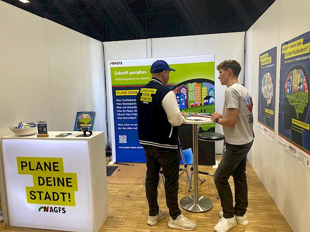 Der PLANE DEINE STADT! Stand auf der Vocatium